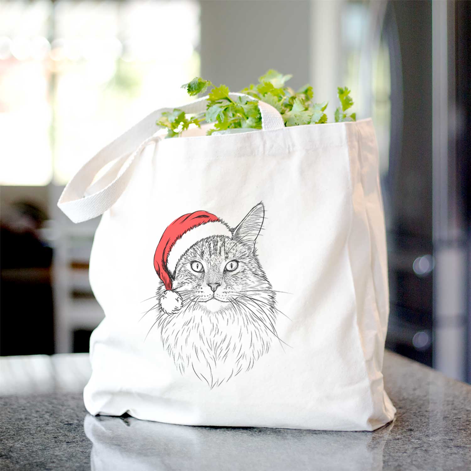 Angel the Maine Coon Cat - Tote Bag