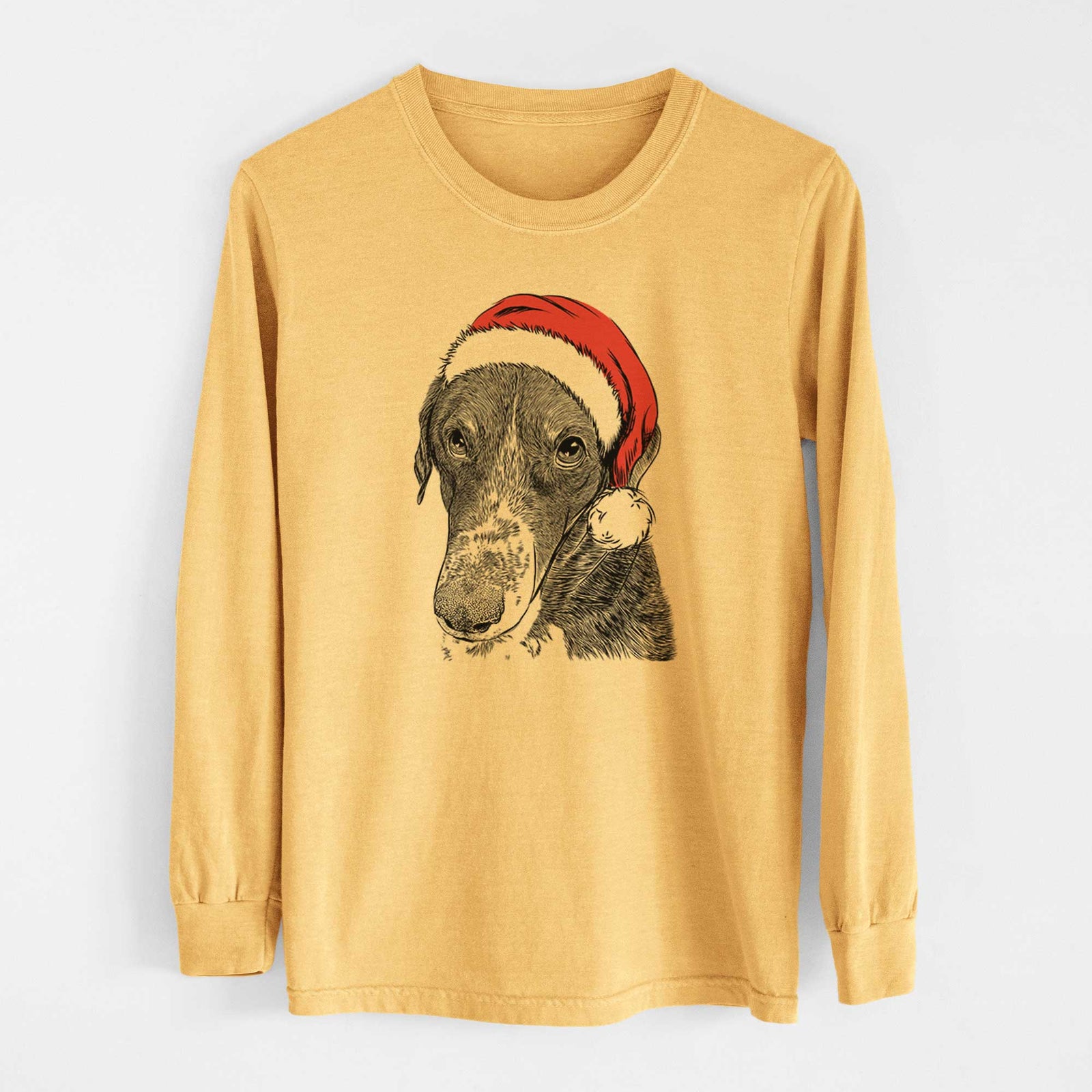 Santa Angel Orion the Mixed Breed - Heavyweight 100% Cotton Long Sleeve