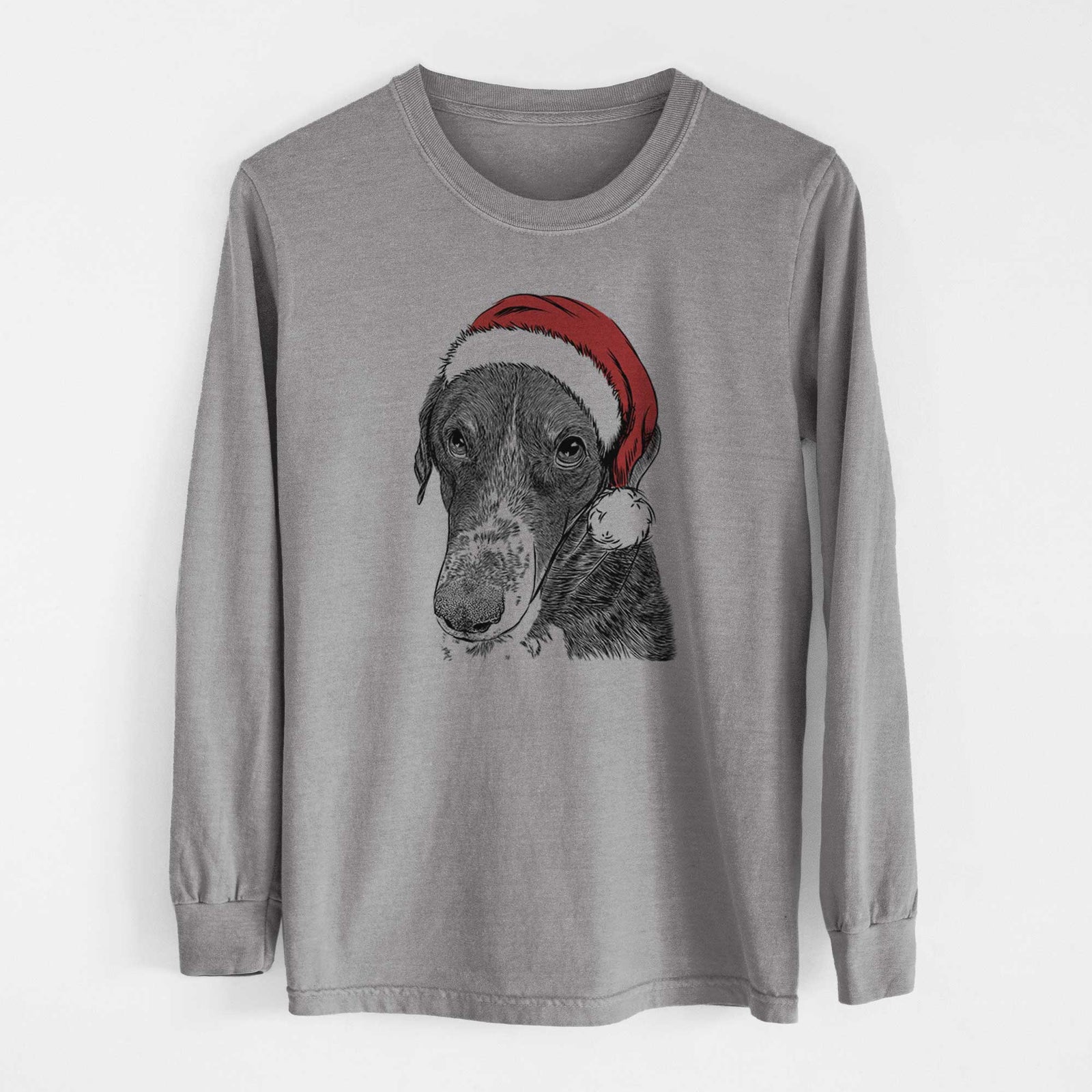 Santa Angel Orion the Mixed Breed - Heavyweight 100% Cotton Long Sleeve