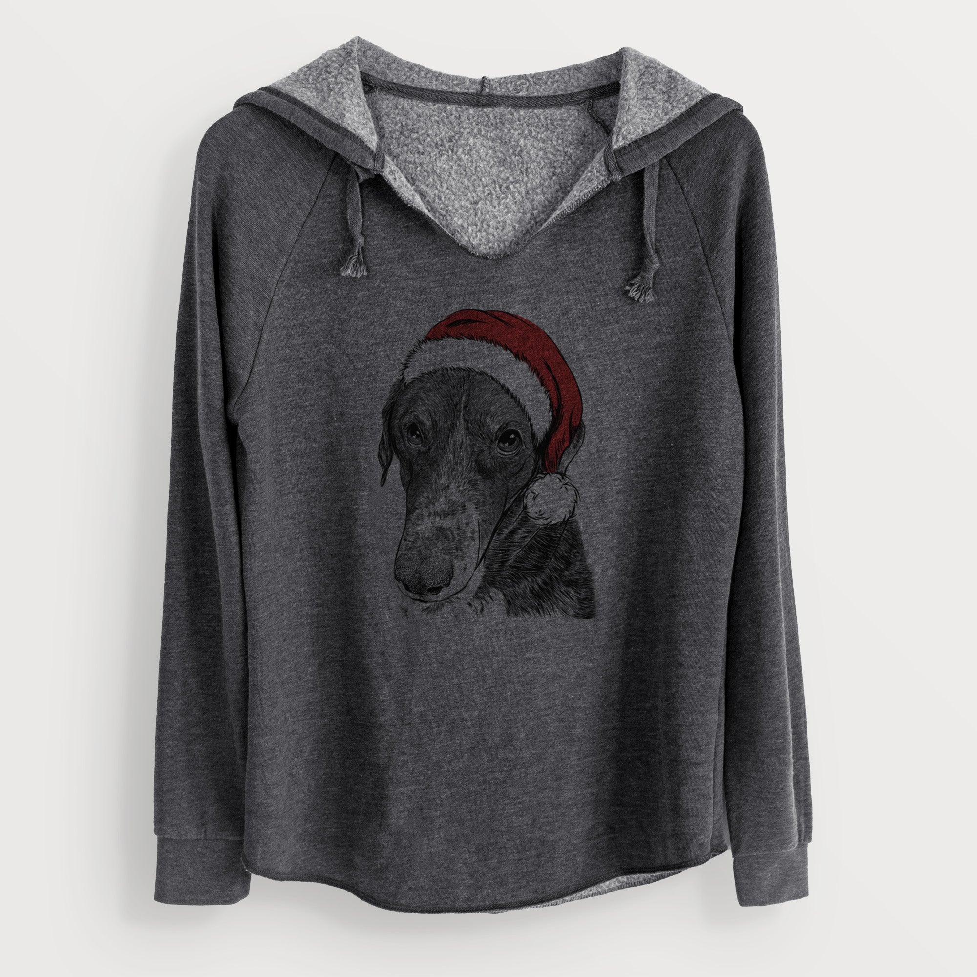 Santa Angel Orion the Mixed Breed - Cali Wave Hooded Sweatshirt