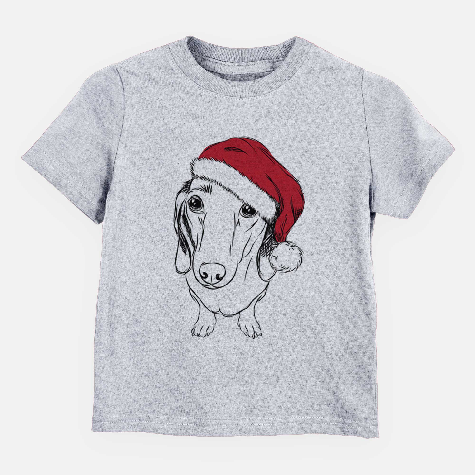 Santa Annabelle the Dachshund - Kids/Youth/Toddler Shirt