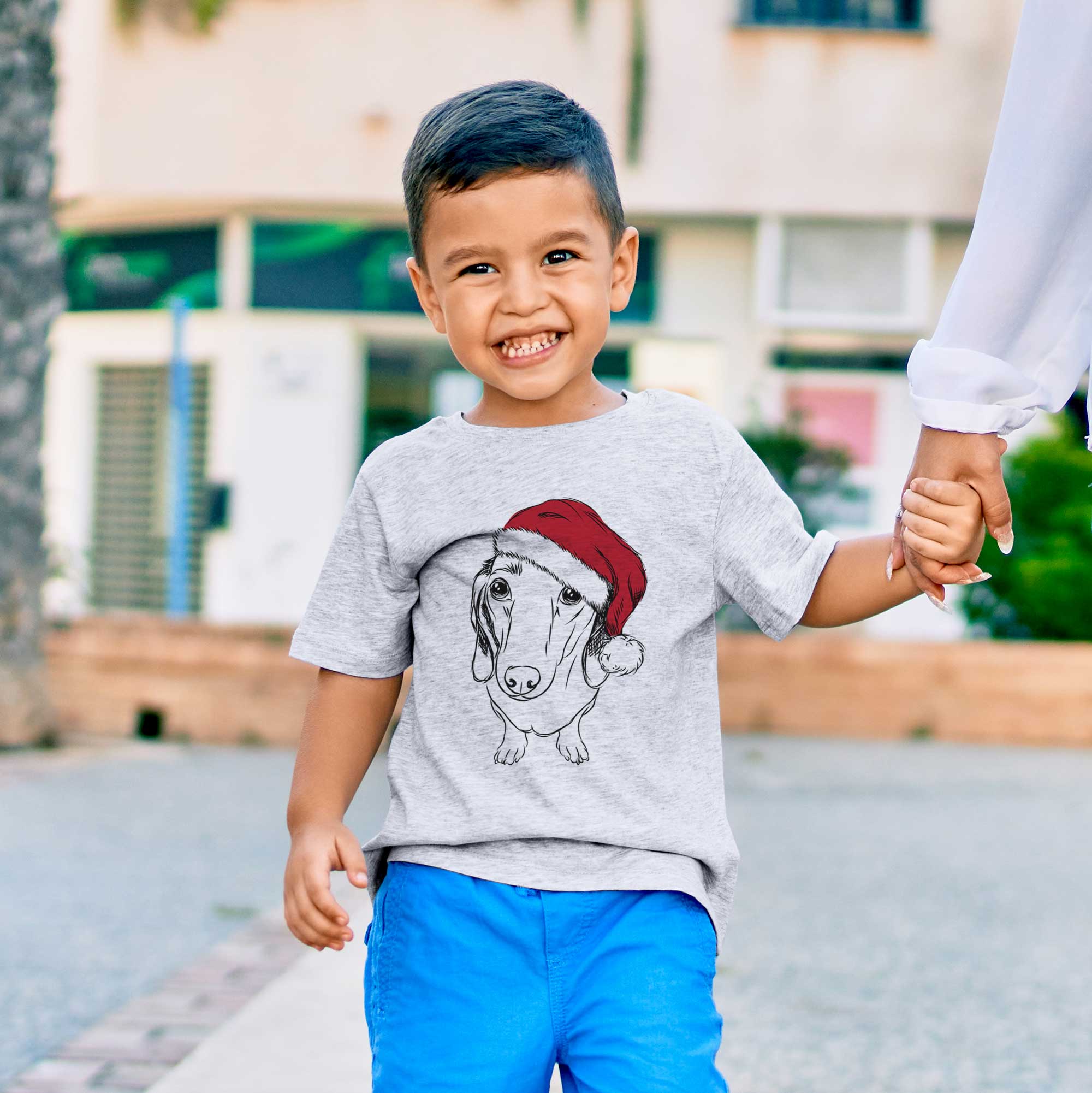 Santa Annabelle the Dachshund - Kids/Youth/Toddler Shirt