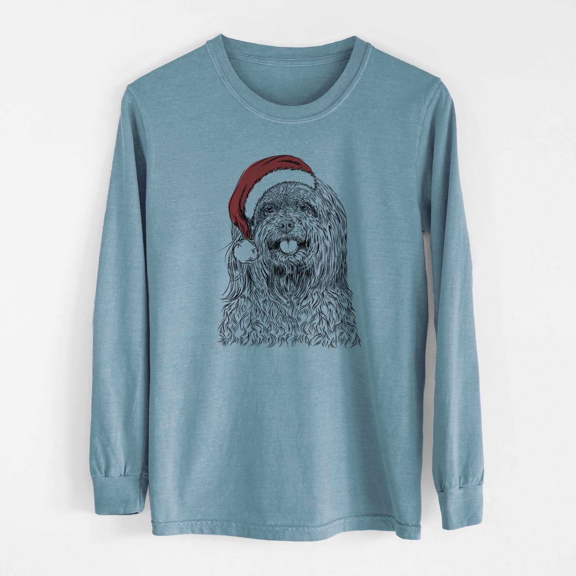 Santa Annie the Mixed Breed - Heavyweight 100% Cotton Long Sleeve