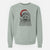 Santa Annie the Mixed Breed - Unisex Pigment Dyed Crew Sweatshirt