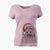 Santa Annie the Mixed Breed - Women's V-neck Shirt