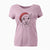 Santa Annie Belle the Pitbull Mix - Women's V-neck Shirt