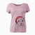 Santa Annie Belle the Pitbull Mix - Women's V-neck Shirt