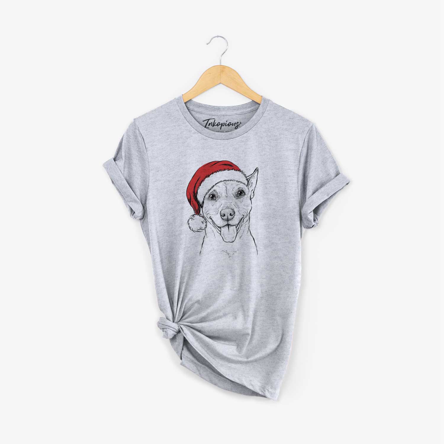 Santa Annie Belle the Pitbull Mix - Unisex Crewneck