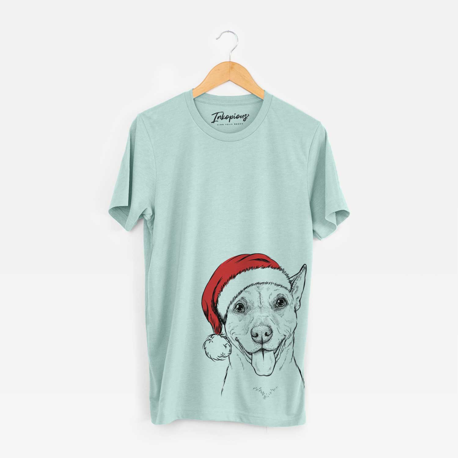 Santa Annie Belle the Pitbull Mix - Unisex Crewneck