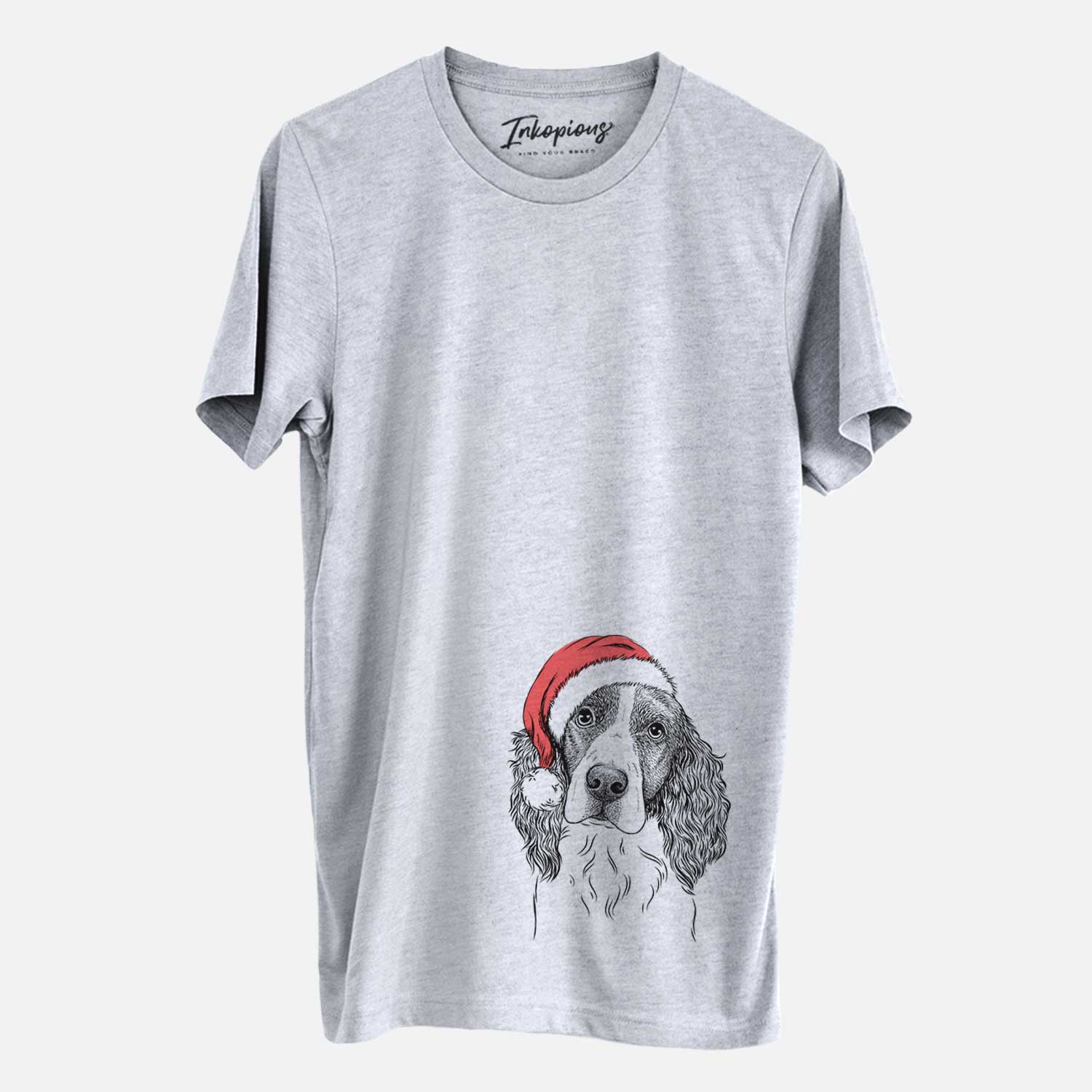 Santa Annie the English Springer Spaniel - Unisex Crewneck
