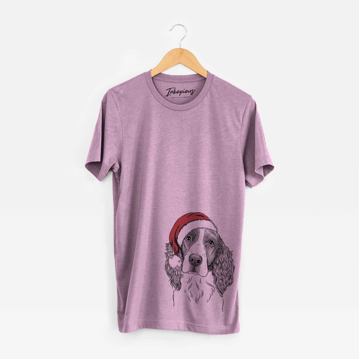 Santa Annie the English Springer Spaniel - Unisex Crewneck