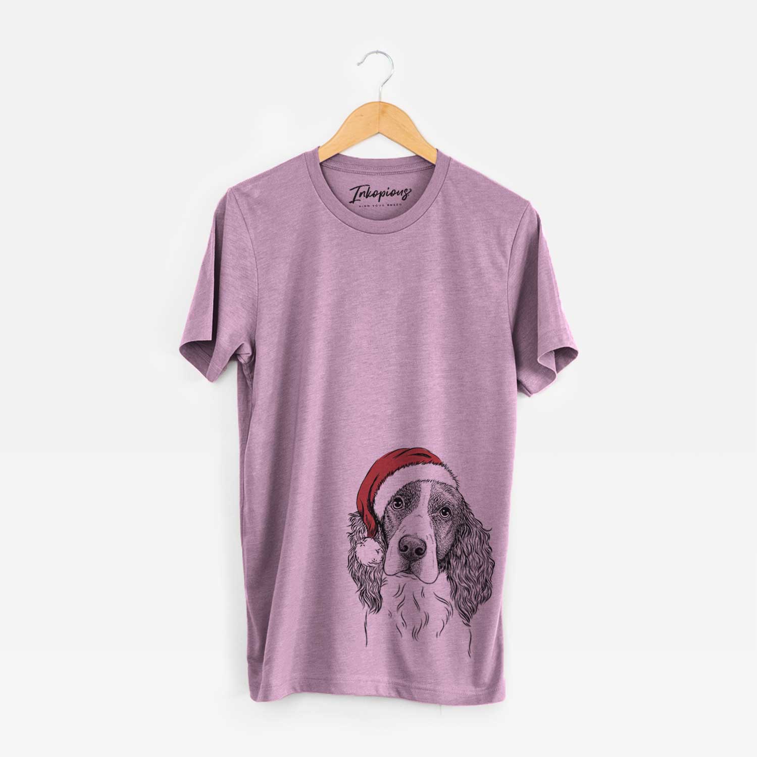Santa Annie the English Springer Spaniel - Unisex Crewneck