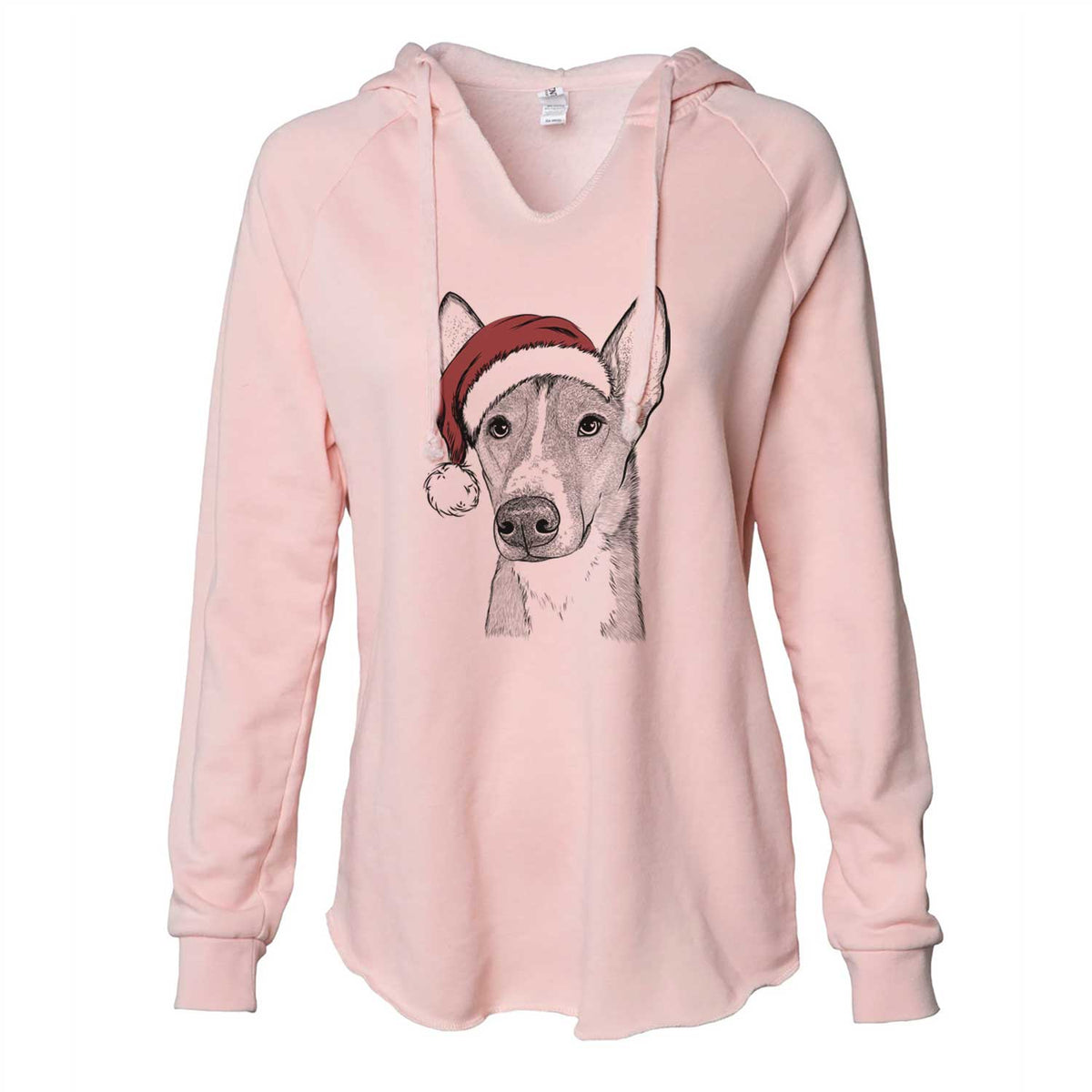 Anubis the Alaskan Husky - Cali Wave Hooded Sweatshirt