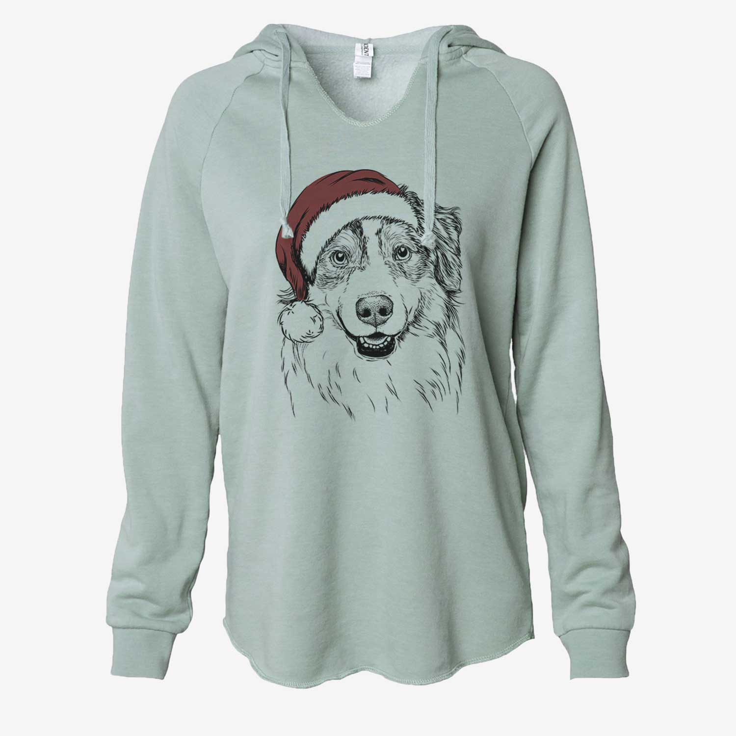 Aonghus the Australian Shepherd - Cali Wave Hooded Sweatshirt