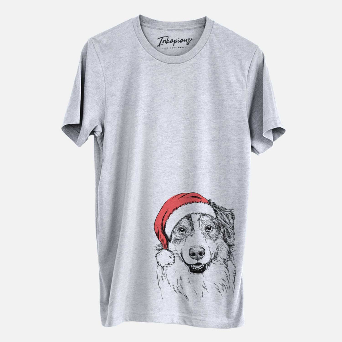 Santa Aonghus the Australian Shepherd - Unisex Crewneck
