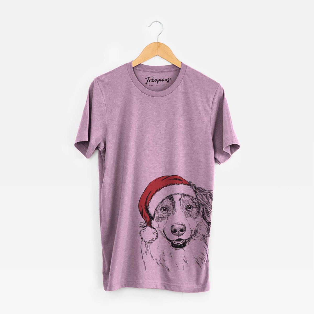 Santa Aonghus the Australian Shepherd - Unisex Crewneck