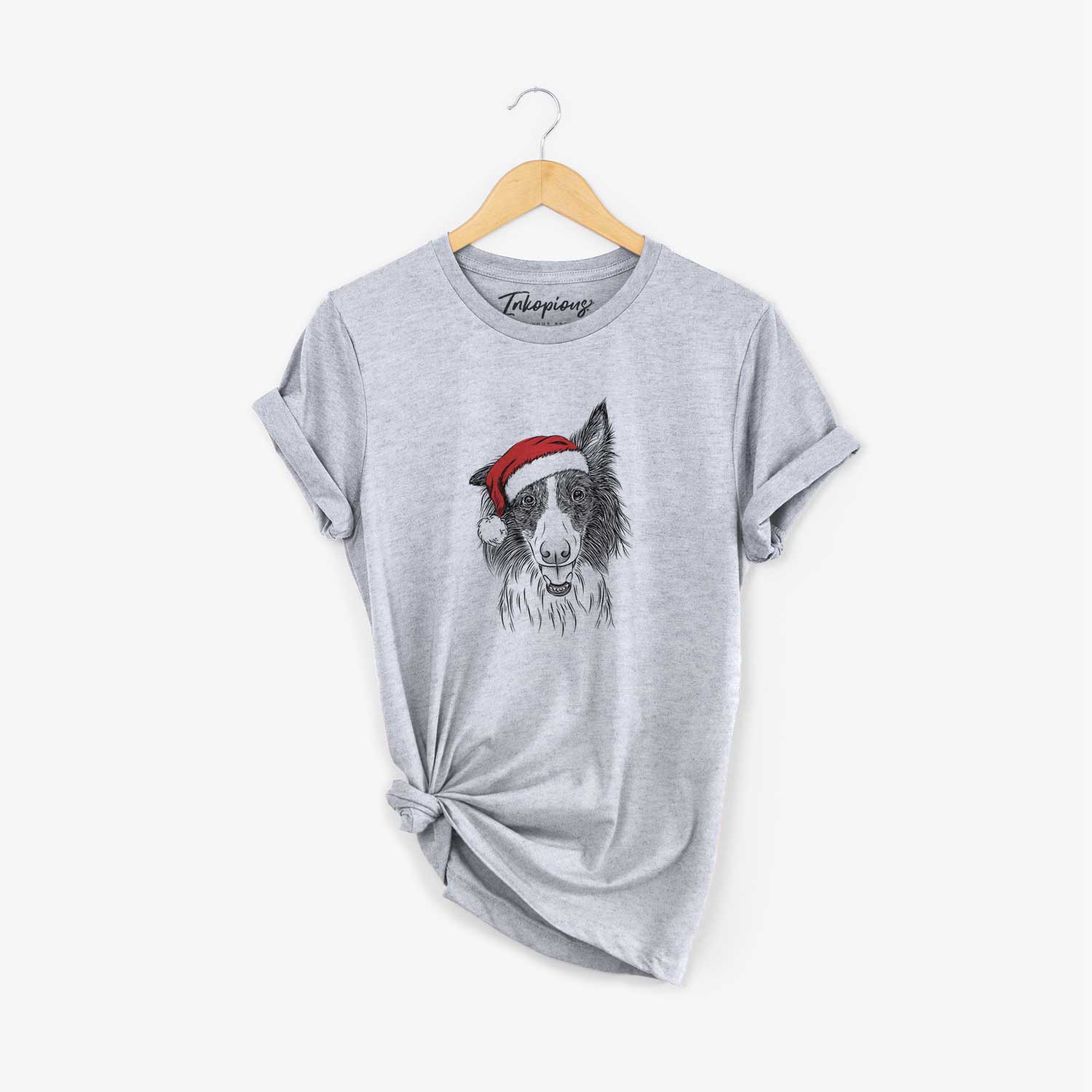 Santa Archie the Silken Windhound - Unisex Crewneck