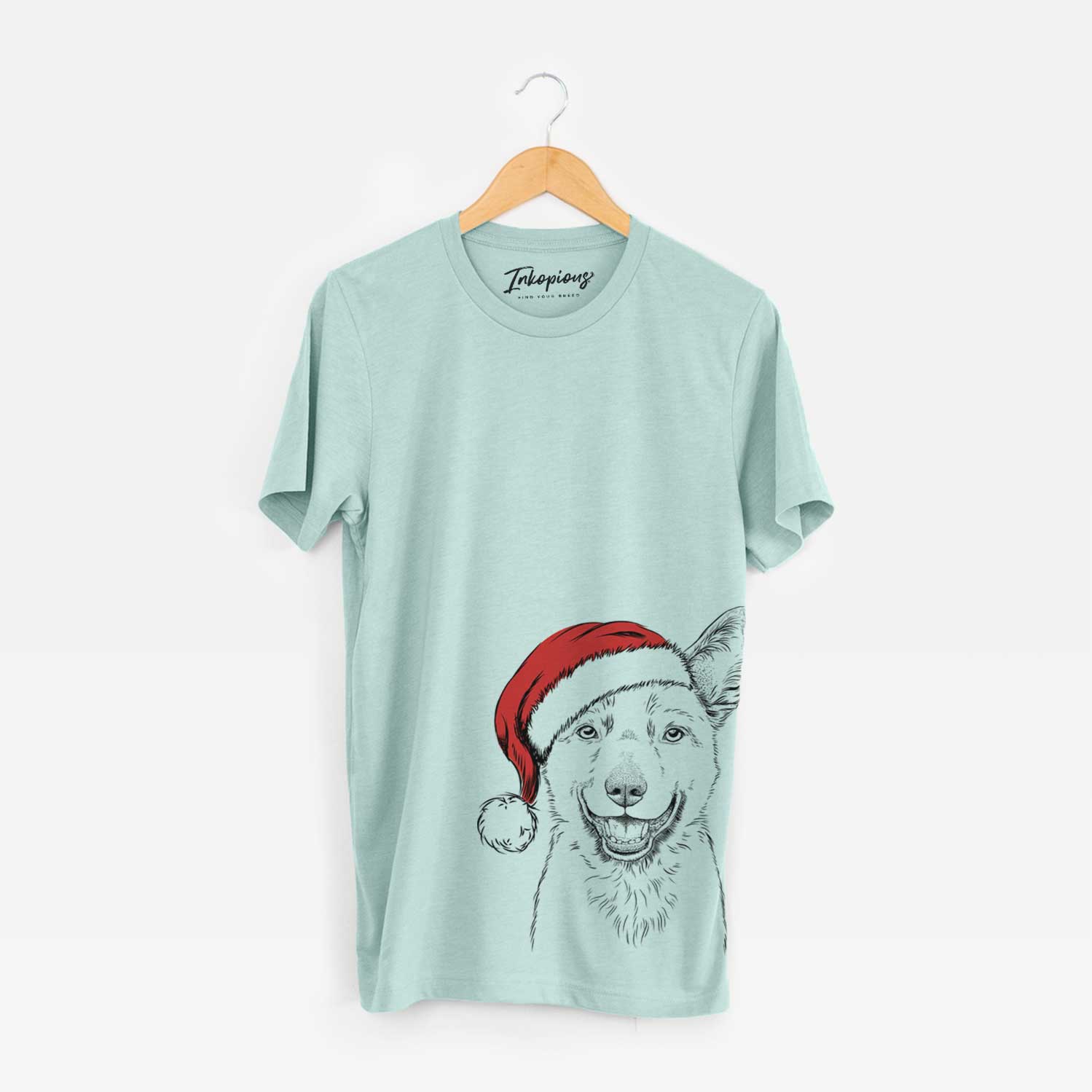 Santa Arden the Australian Kelpie - Unisex Crewneck