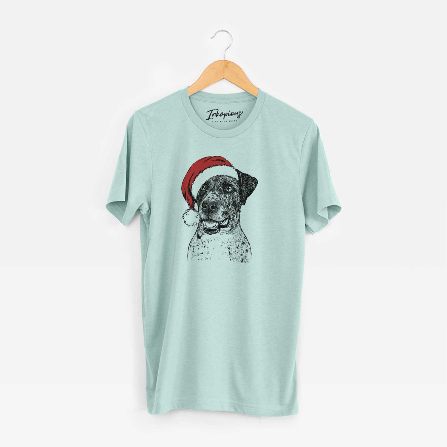 Santa Argos the Catahoula - Unisex Crewneck