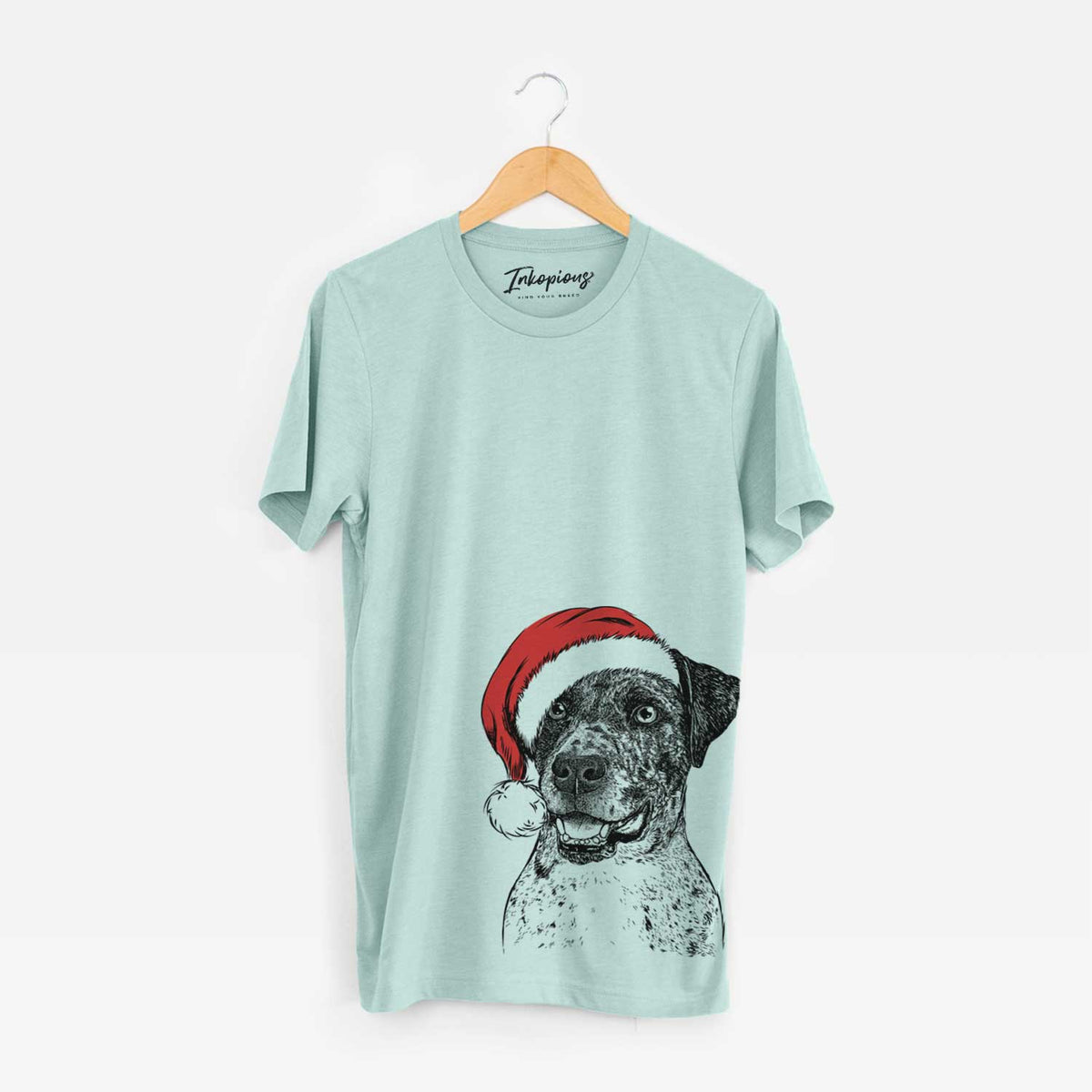 Santa Argos the Catahoula - Unisex Crewneck