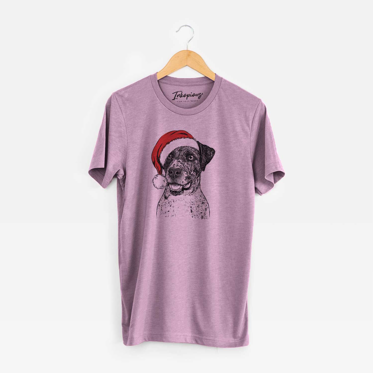 Santa Argos the Catahoula - Unisex Crewneck