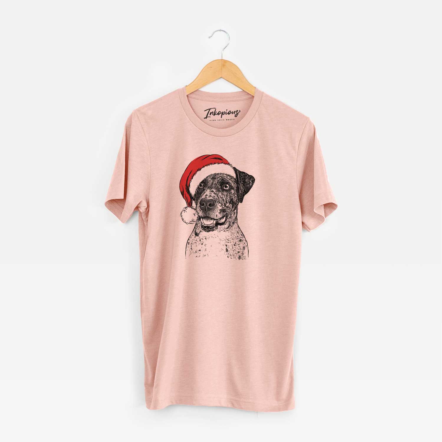 Santa Argos the Catahoula - Unisex Crewneck
