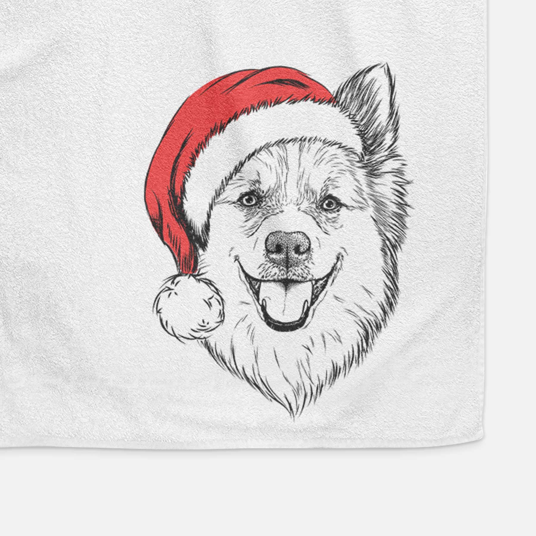 Ari the Icelandic Sheepdog Decorative Hand Towel