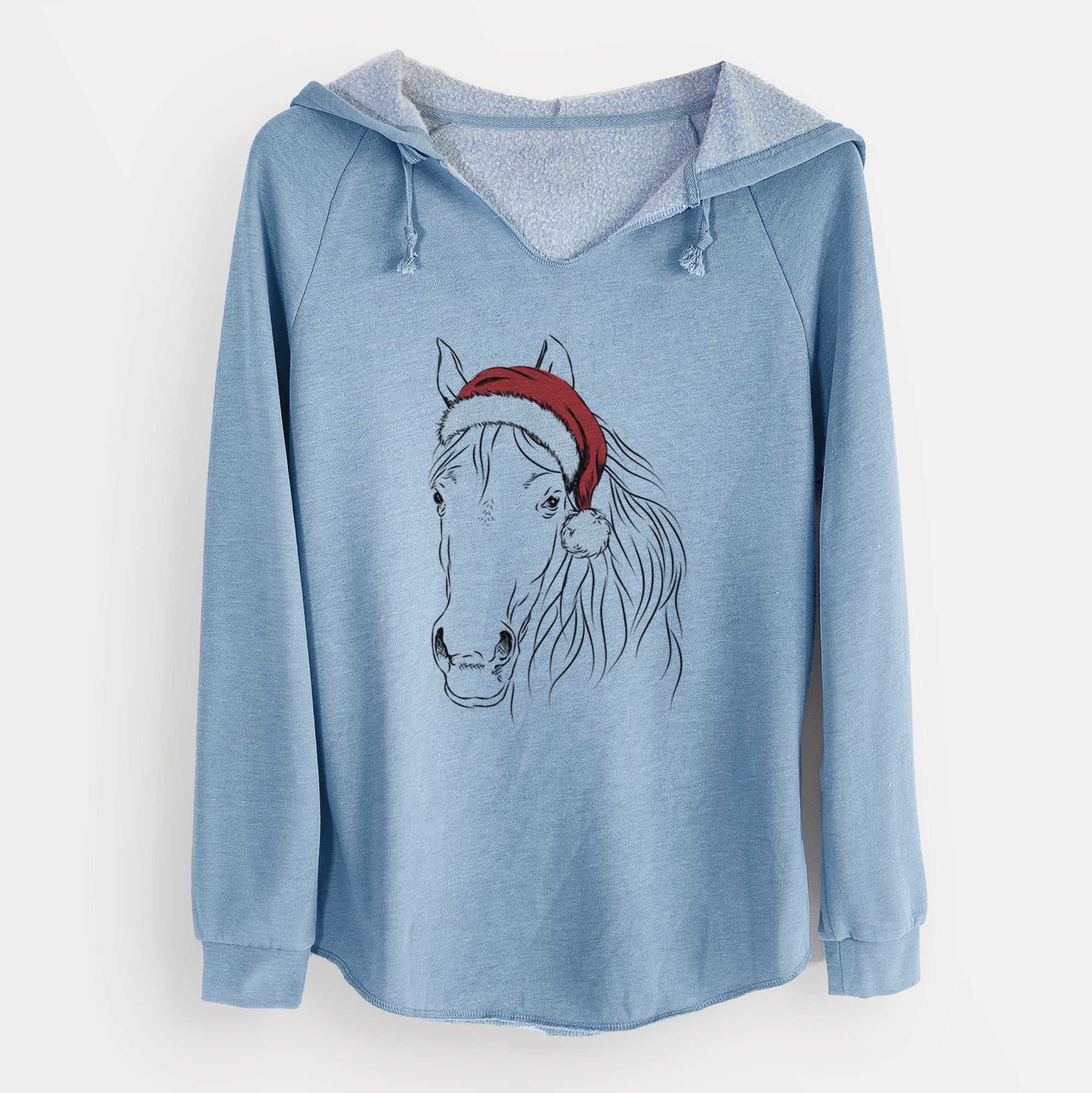 Santa Aria the Horse - Cali Wave Hooded Sweatshirt