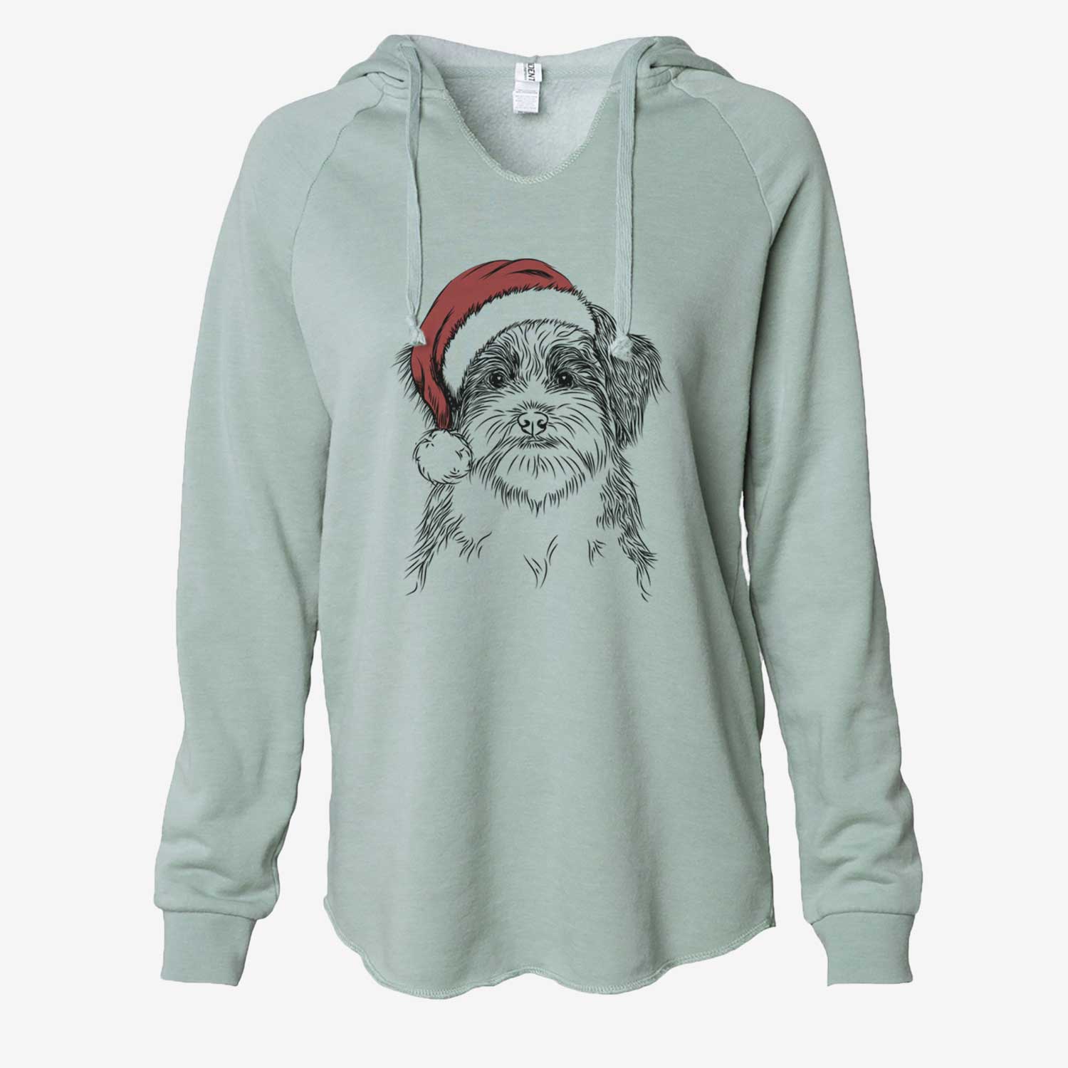 Asa the Havanese - Cali Wave Hooded Sweatshirt