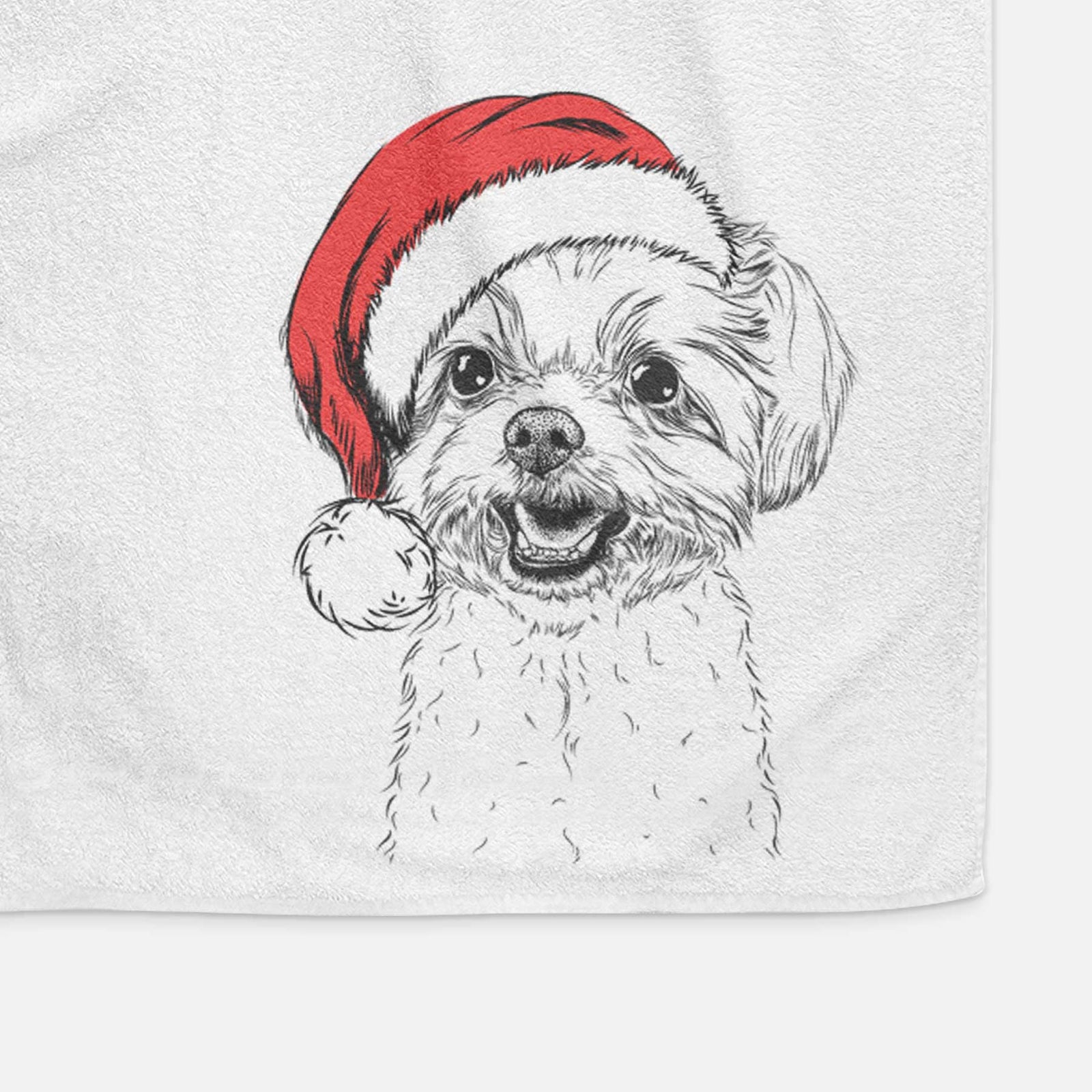 Aspen the Morkie Decorative Hand Towel