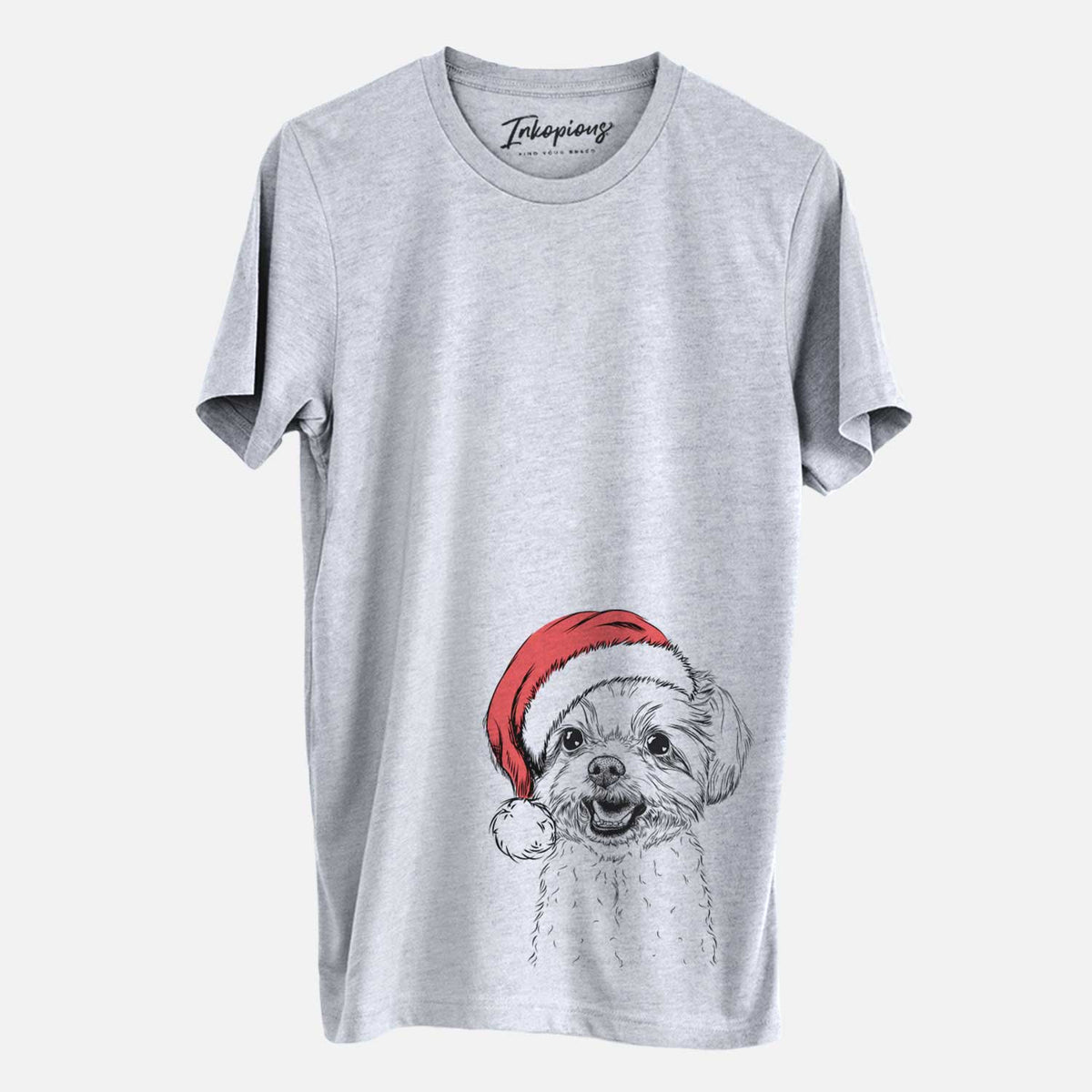 Santa Aspen the Morkie - Unisex Crewneck