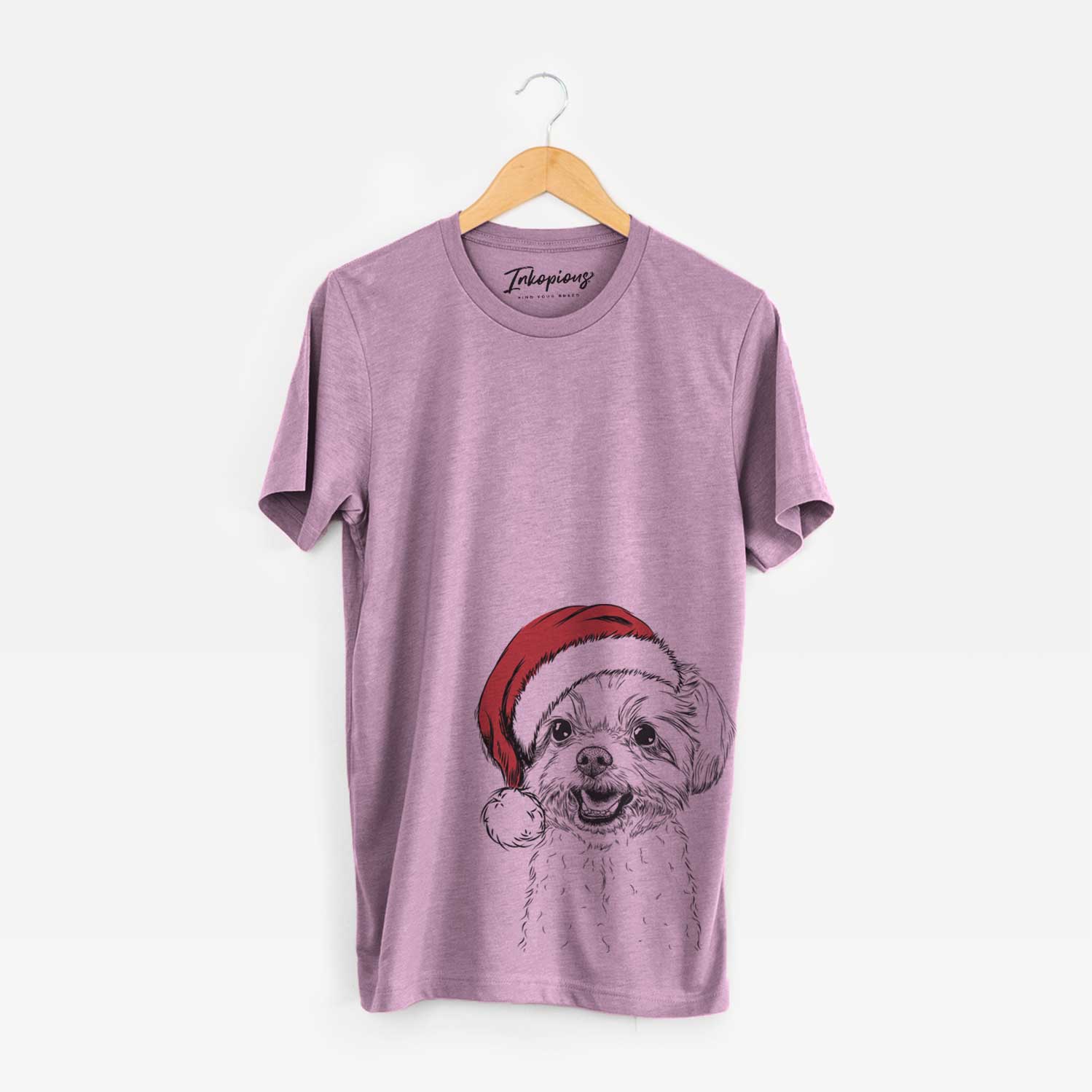 Santa Aspen the Morkie - Unisex Crewneck