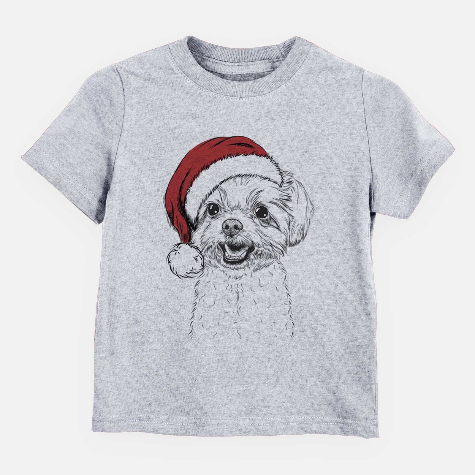 Santa Aspen the Morkie - Kids/Youth/Toddler Shirt
