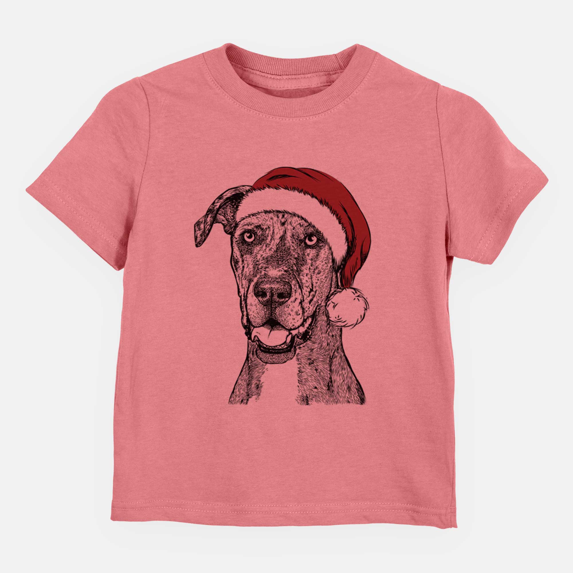 Santa Athena the Merle Great Dane - Kids/Youth/Toddler Shirt