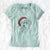 Santa Atlas the Saint Bernard - Women's V-neck Shirt