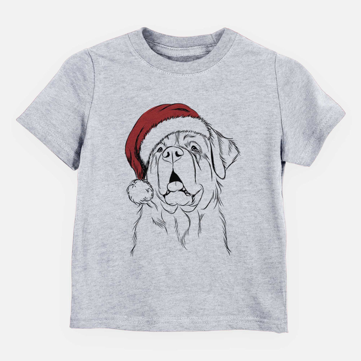 Santa Atlas the Saint Bernard - Kids/Youth/Toddler Shirt