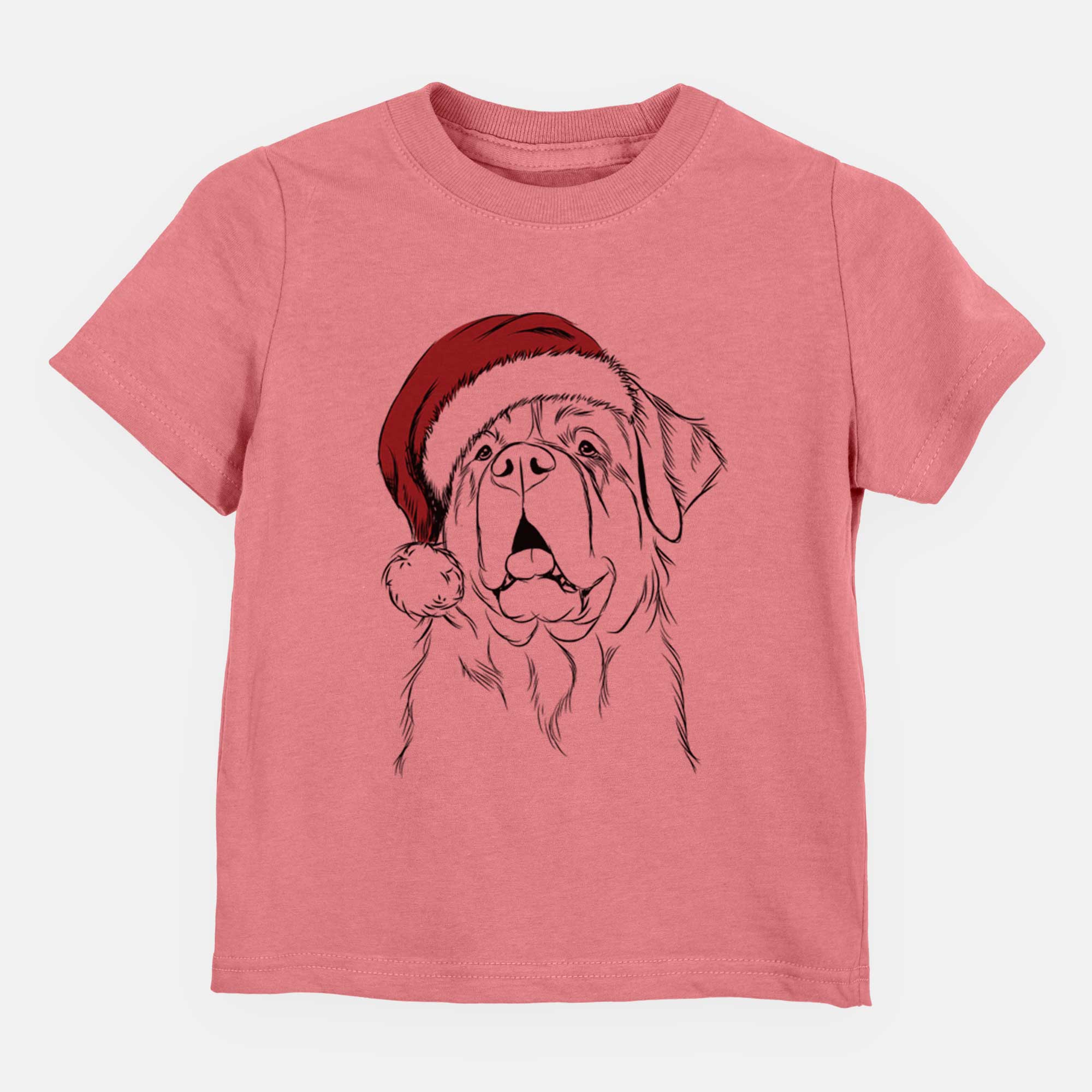 Santa Atlas the Saint Bernard - Kids/Youth/Toddler Shirt