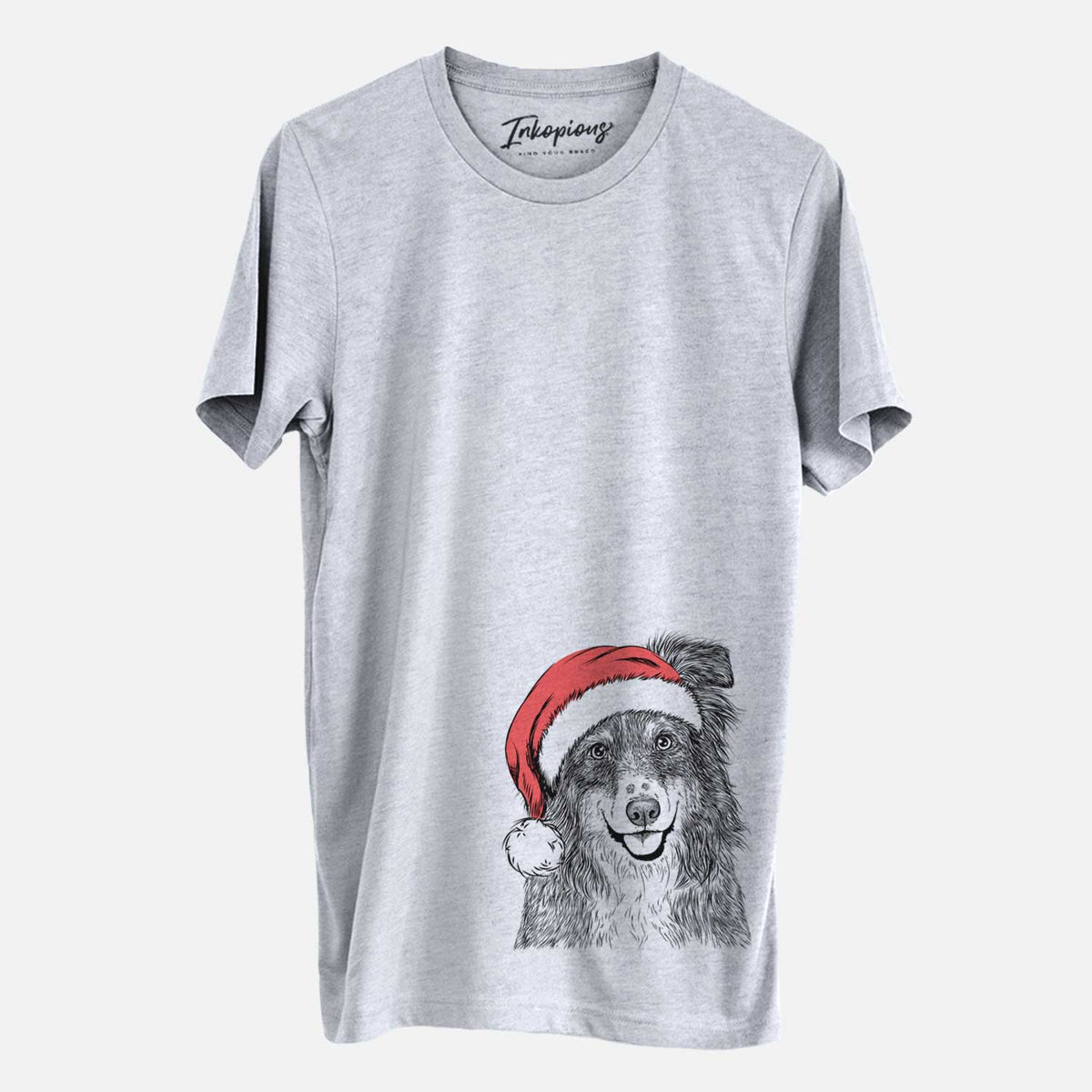 Santa Aushe the Australian Shepherd - Unisex Crewneck