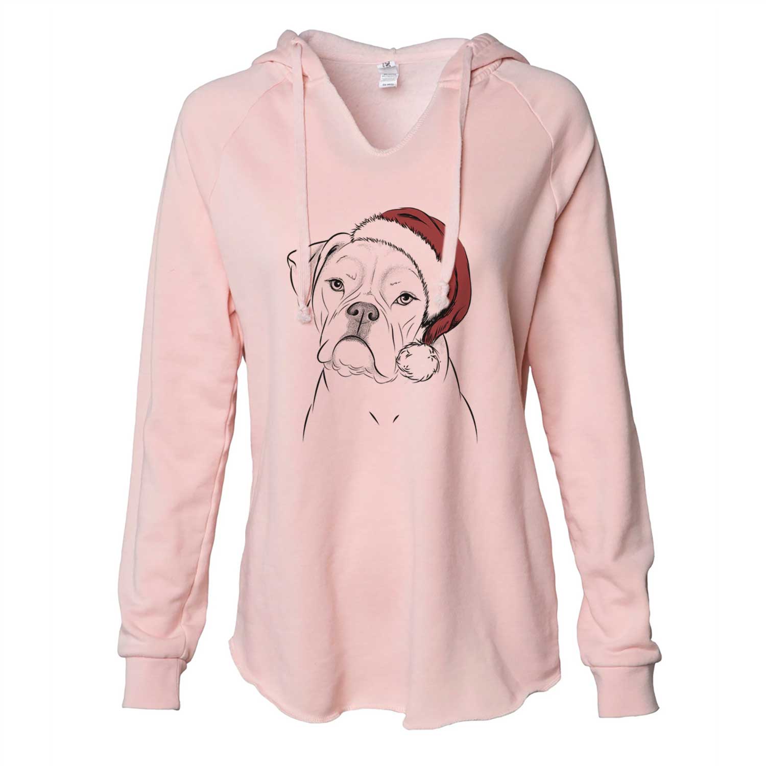 Babe the American Bulldog - Cali Wave Hooded Sweatshirt