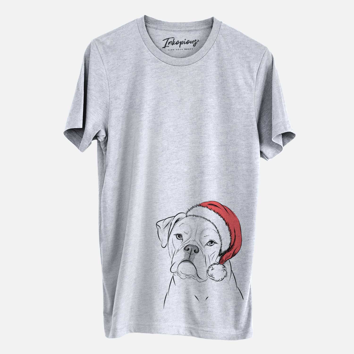 Santa Babe the AmericanBulldog - Unisex Crewneck