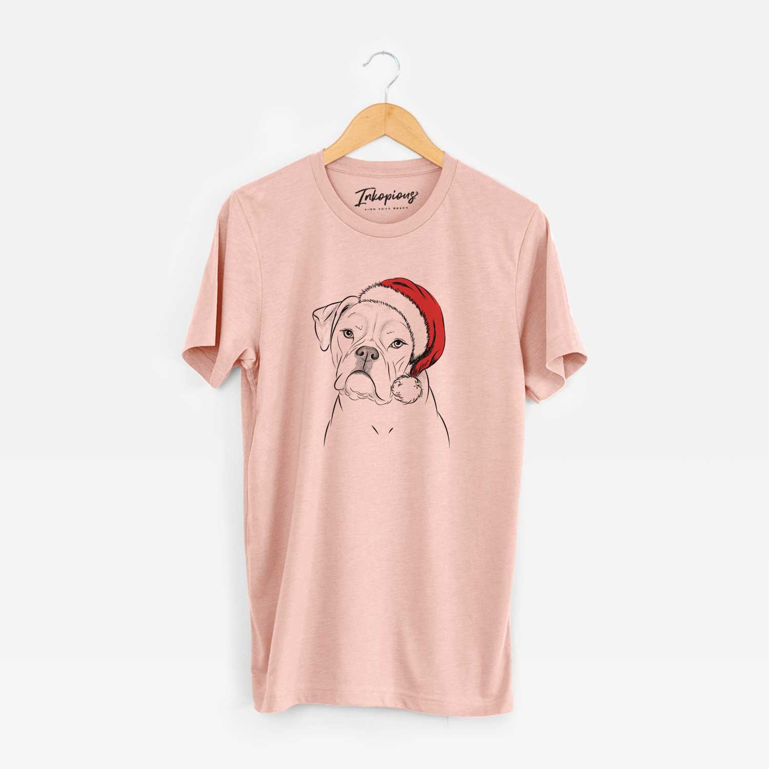 Santa Babe the AmericanBulldog - Unisex Crewneck
