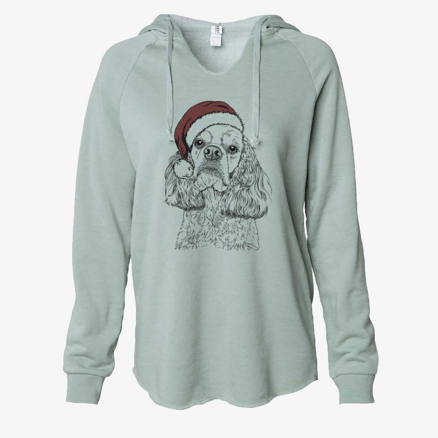 Bailey the American Cocker Spaniel - Cali Wave Hooded Sweatshirt