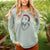 Santa Bailey the Golden Retriever - Cali Wave Hooded Sweatshirt