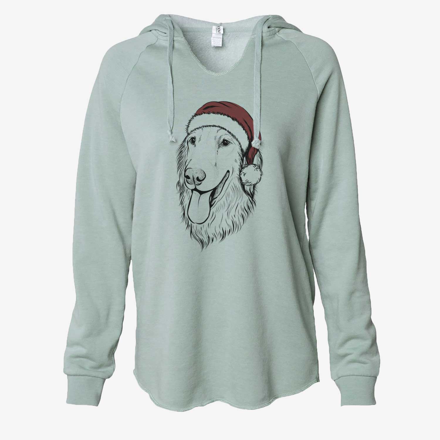 Bailey the Golden Retriever - Cali Wave Hooded Sweatshirt