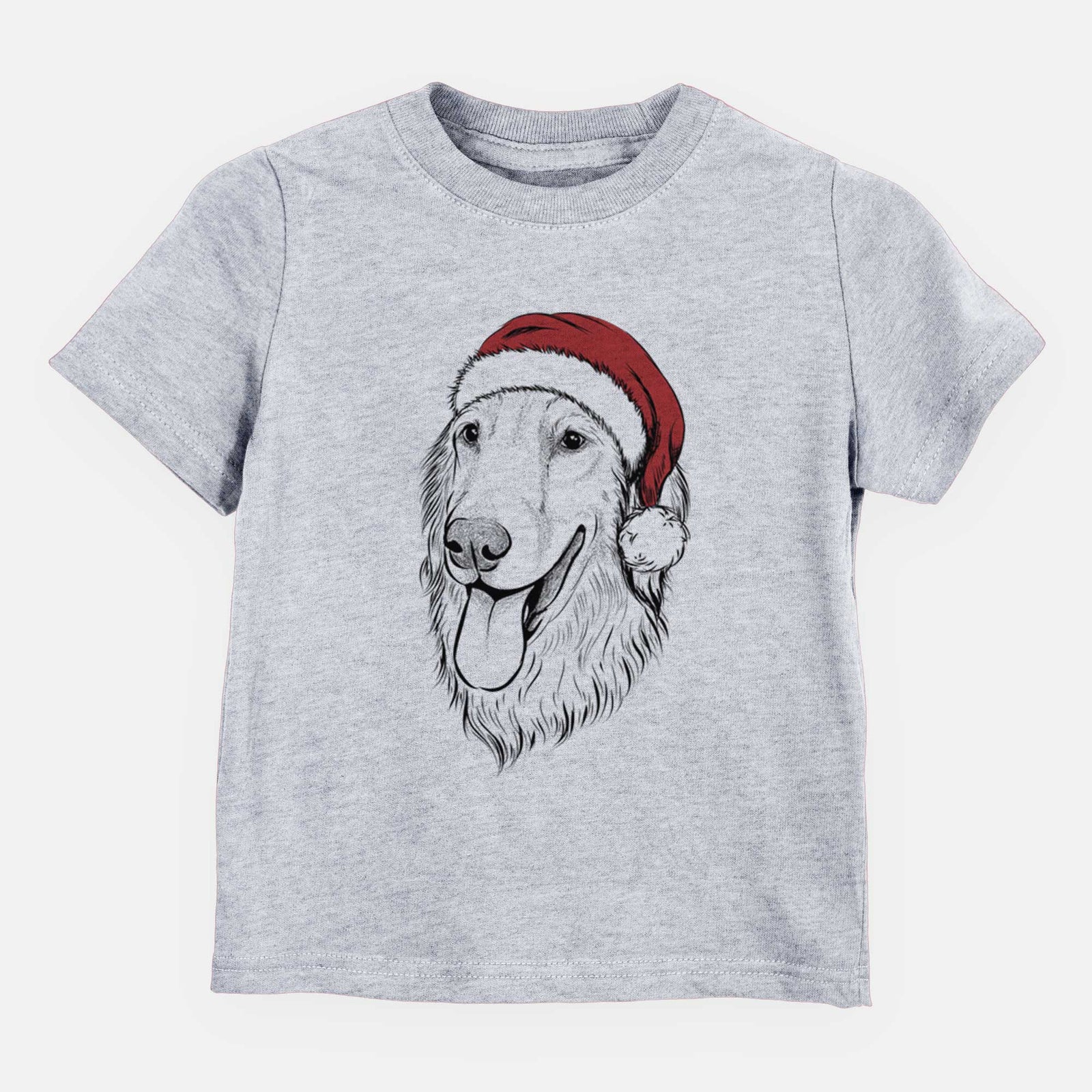 Santa Bailey the Golden Retriever - Kids/Youth/Toddler Shirt
