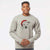 Santa Bailey the Pitbull - Unisex Pigment Dyed Crew Sweatshirt