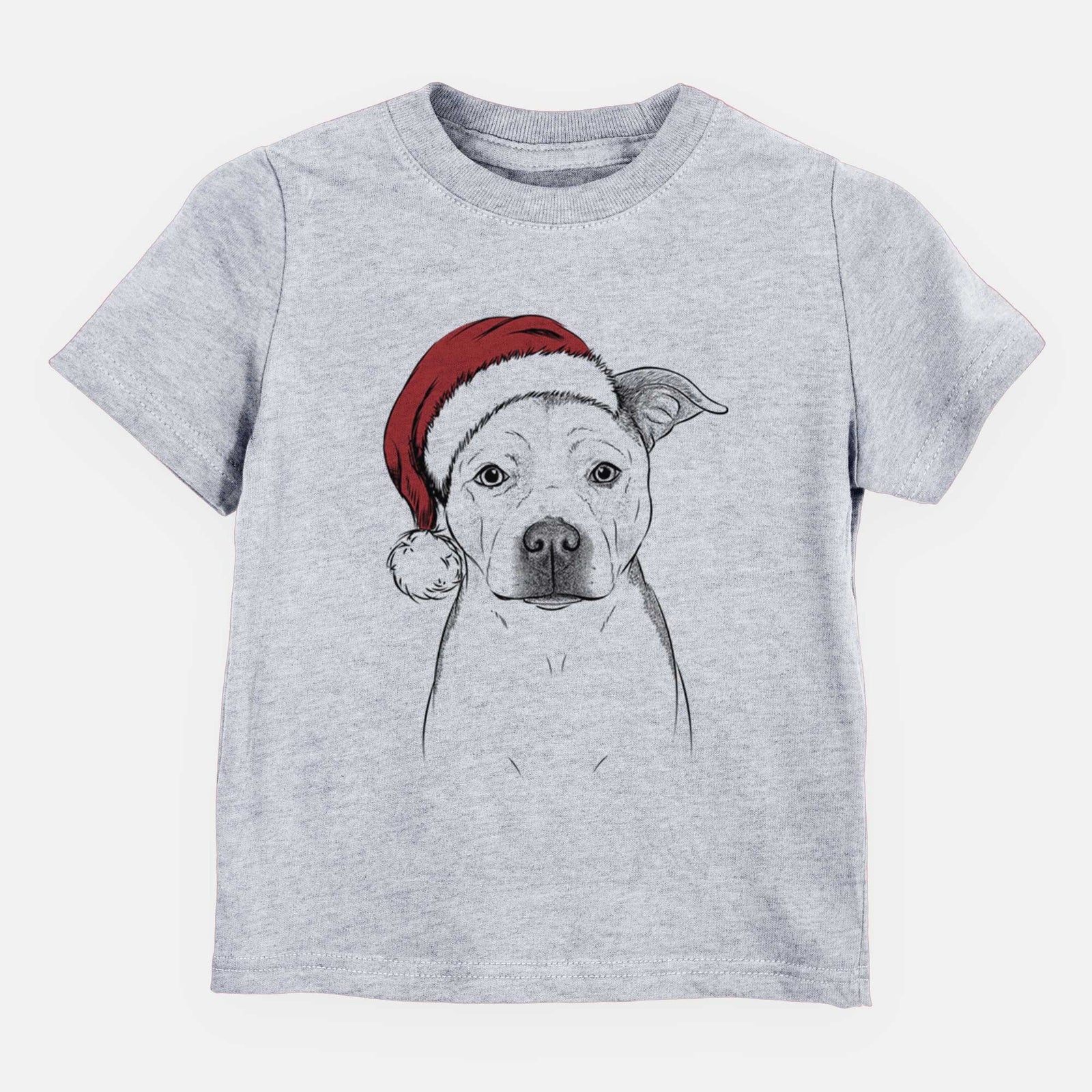 Santa Bailey the Pitbull - Kids/Youth/Toddler Shirt