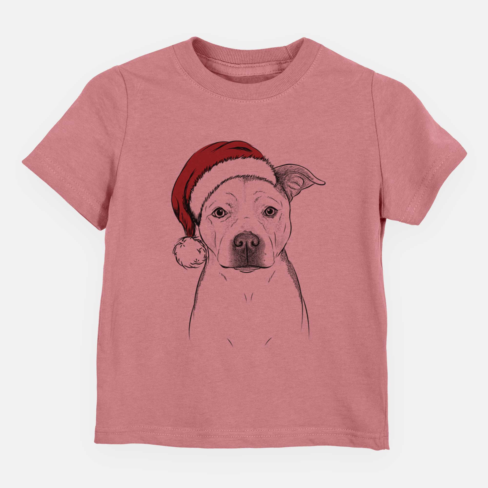 Santa Bailey the Pitbull - Kids/Youth/Toddler Shirt