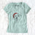 Santa Bailey the American Staffordshire Terrier - Women's V-neck Shirt