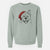 Santa Baku the Akita - Unisex Pigment Dyed Crew Sweatshirt